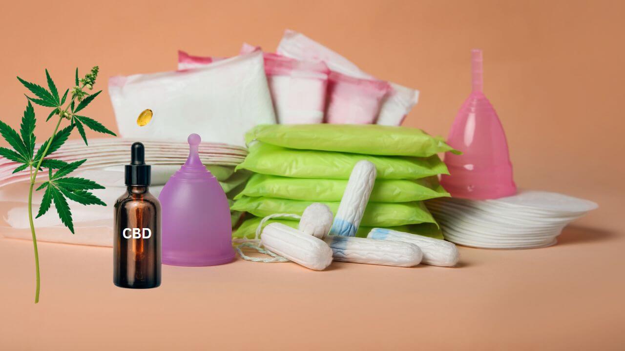 CBD menstrual products