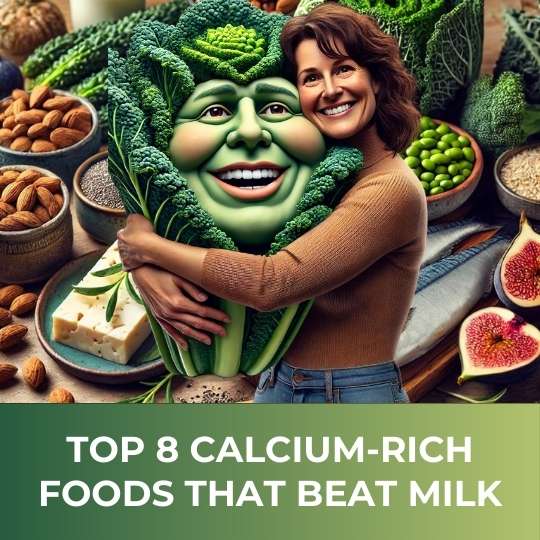 Top 8 Calcium-Rich Foods That Beat Milk