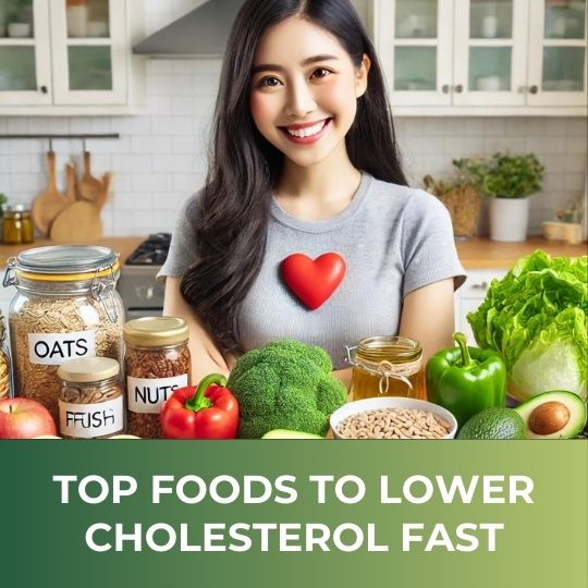 Top Foods to Lower Cholesterol Fast