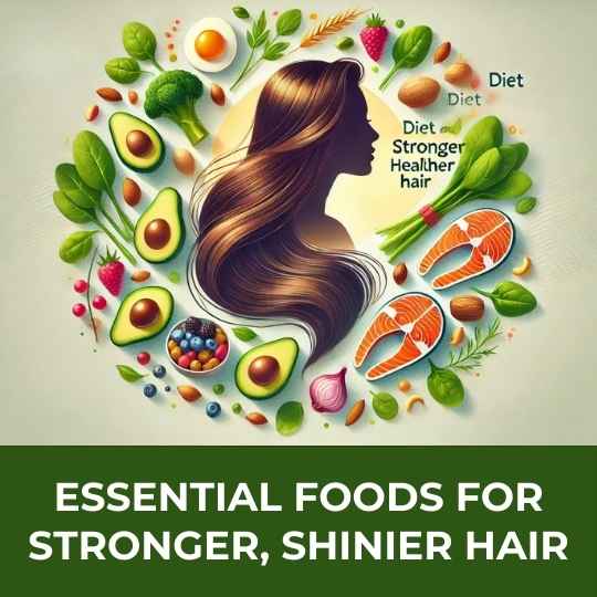 Essential Foods for Stronger, Shinier Hair