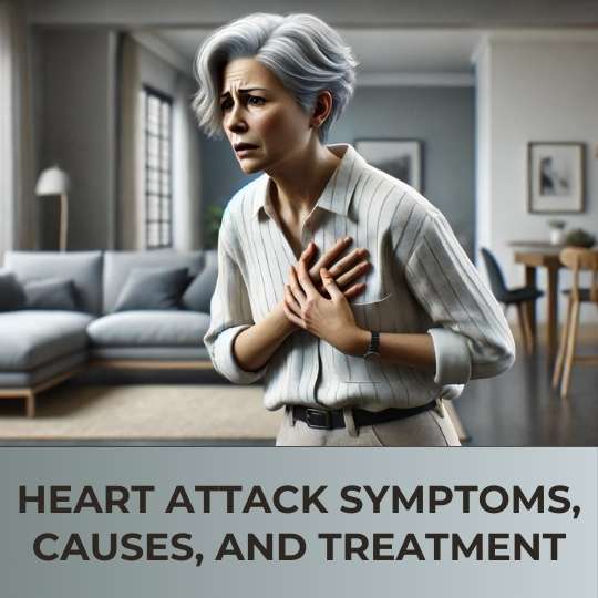 HEART ATTACK SYMPTOMS, CAUSES, AND TREATMENT