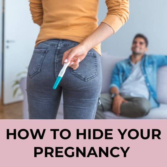 HOW TO HIDE YOUR PREGNANCY BEFORE YOU'RE READY TO ANNOUNCE IT