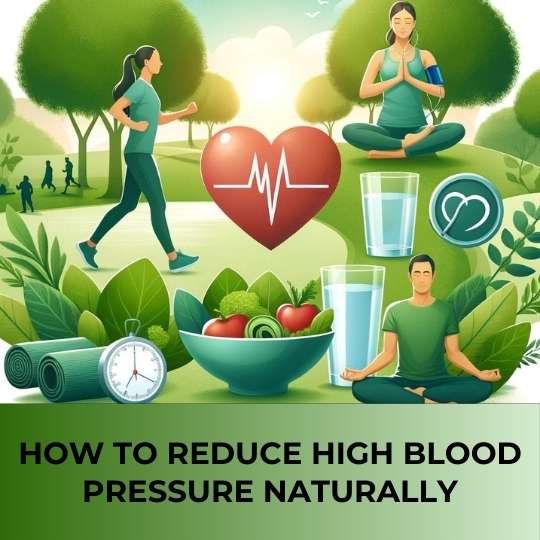 HOW TO REDUCE HIGH BLOOD PRESSURE NATURALLY