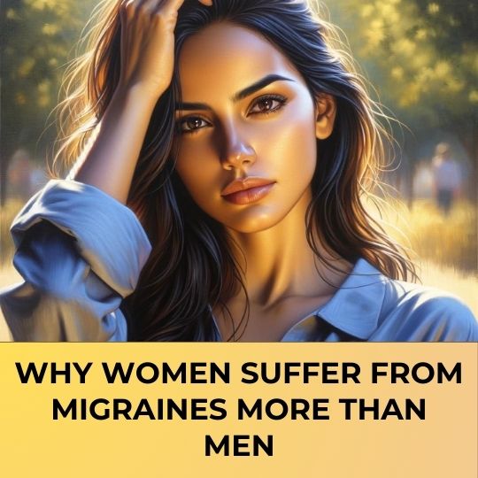 why do migraines affect women more