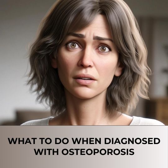 What to Do When Diagnosed with Osteoporosis 