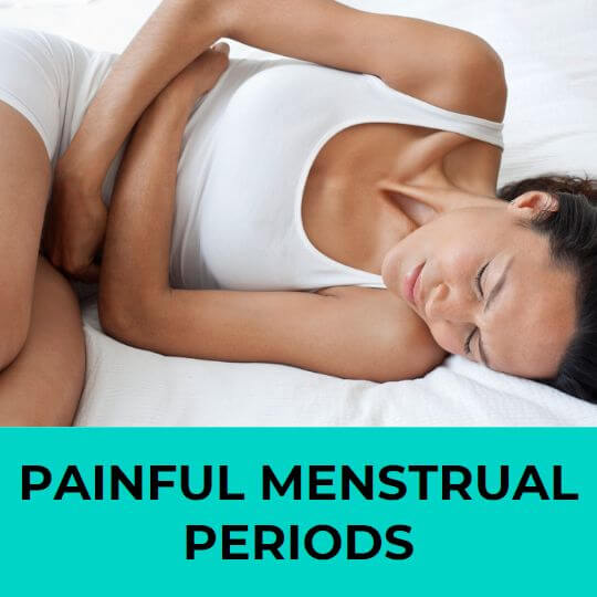 Painful menstrual period